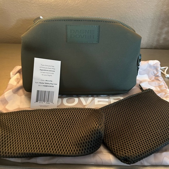 Dagne Dover Microchip Toiletry Bag Large - Picture 1 of 5